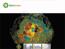 Tablet Screenshot of geonuclear.com.ar